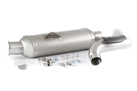 HP CORSE SP 1 SHORT Titanium Exhaust For Yamaha Tenere 700 High Mount