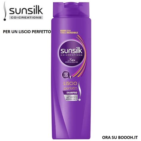 Shampoo Sunsilk Capelli Liscio Perfetto Anti Umido Crespo Boooh It