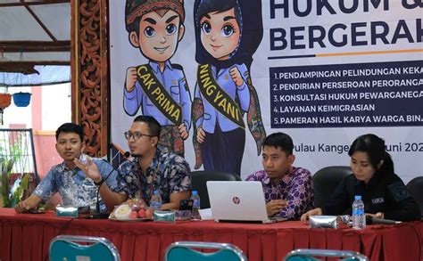 Warga Kangean Antusias Ikut Pelayanan Hukum Dan Ham Bergerak Kanwil