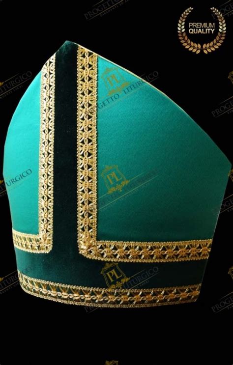 wonderful green bishops miter