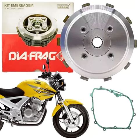 Kit Embreagem Completa Cbx 250 Twister 2006 Junta Parcelamento Sem