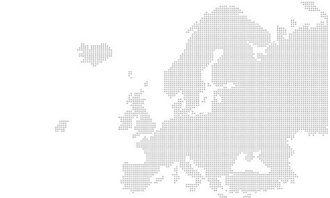 Vector Europe Map Grid Medium Stock Illustration - Download Image Now ...