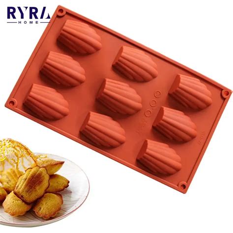 Moule G Teau En Silicone En Forme De Coquille De Madeleine Moule G Teau