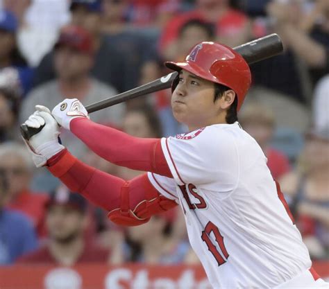 大谷翔平、バット折られながらボテボテ左前打 キング争いゲレロ、ペレスは本塁打なし ライブドアニュース