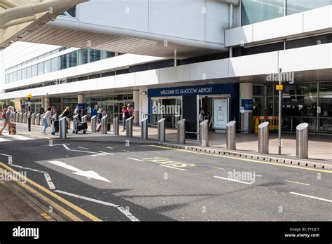 Entrance To The Main Terminal Building And Ticket Desks At Glasgow