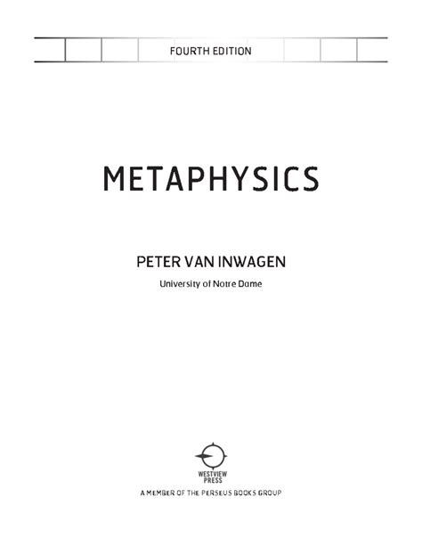 Van Inwagen - Metaphysics Dualism and Physicalism. pp. 223-245 - A ...