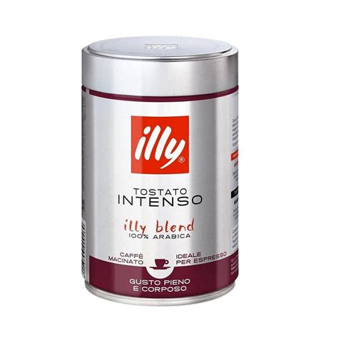 Illy Caffè Espresso Tostato Intenso in a Can 250 g Category COFFEE