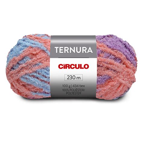 Fio Linha Lã Ternura Círculo 100g 9593 DOCE