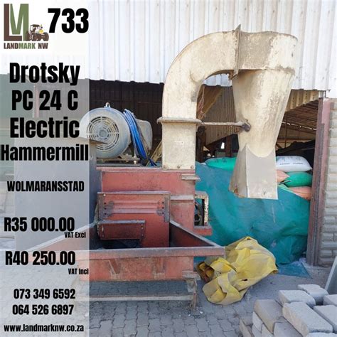 Lm Drotsky Pc C Electric Hammermill Landmark Noordwes Pty Ltd