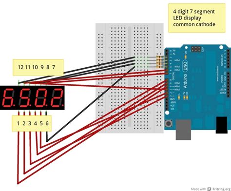 Alanh Research Blog Arduino Digit Segment Display Counter