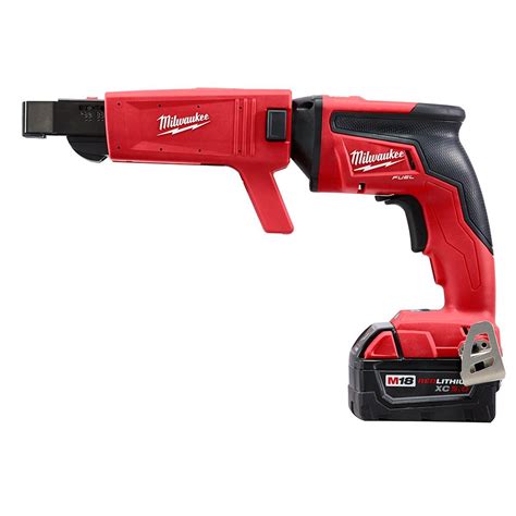 Milwaukee Drywall Screw Gun Kit 18-Volt Lithium-Ion Cordless Depth Adjustment | eBay