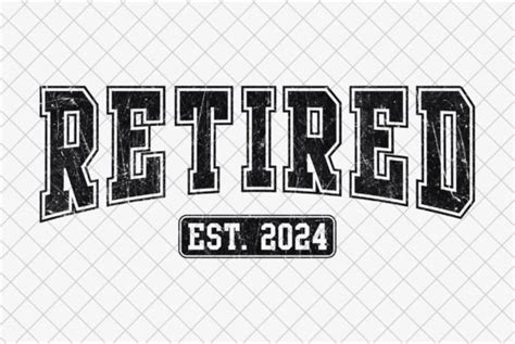 Retirement Party Retired Est 2024 SVG Graphic By Createaip Creative