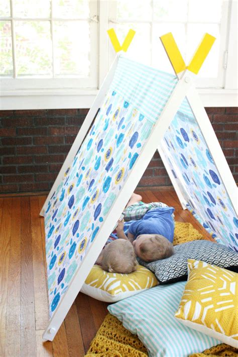 Diy Kids Play Tent Diy Craft Projects The Pretty Life Girls Diy