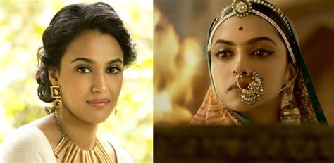 Swara Bhasker Reviews Padmaavat And Is Reduced To A Vagina DESIblitz
