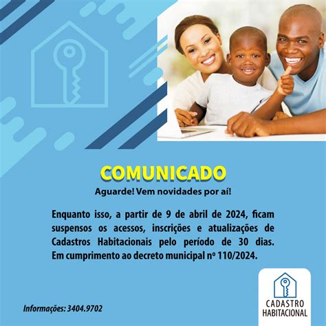 Cadastro Para Ganhar Apartamento Da Prefeitura - Cadastro Habitação - Prefeitura de Limeira