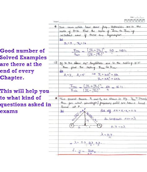 Class 11 Physics Handwritten Notes For Any Exam Iit Jee Neet Bitsat