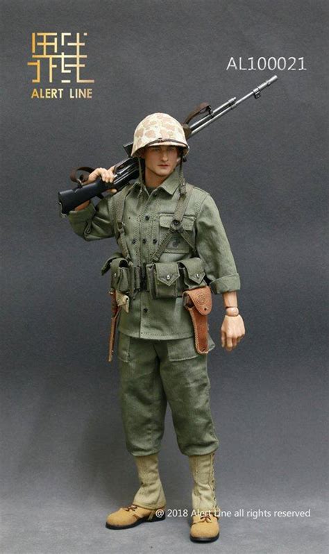 toyhaven: Alert Line WWII USMC BAR Gunner Uniform Set