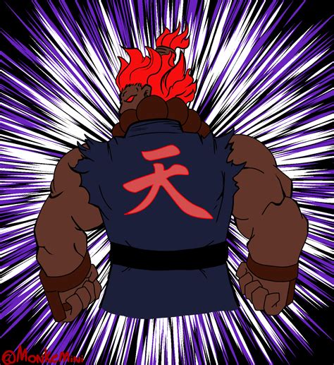 Akuma moment by Monkemini on Newgrounds