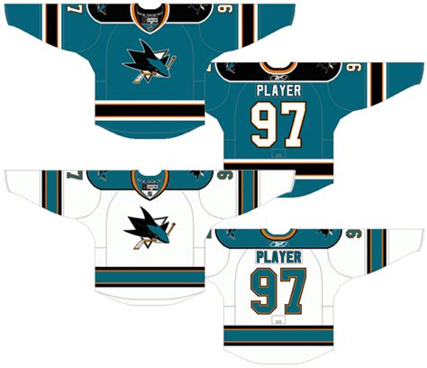 Worst to First Jerseys: San Jose Sharks | Hockey By Design