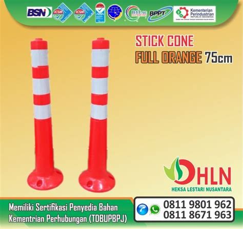 Stick Cone Base Hitam Pabrik Rambu And Pabrik Cat Marka Jual Cat Marka