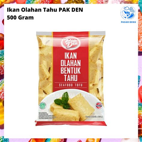 Jual Ikan Olahan Bentuk Tahu Pak Den Gr Seafood Jajanan Kekinian