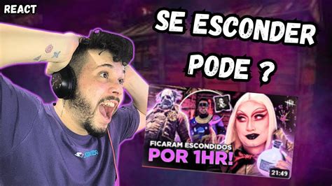 REACT MANDY MESS SE ESCONDER PODE YouTube