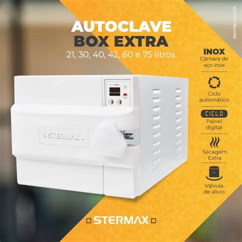 Autoclave Box Extra Stermax Odonto Service