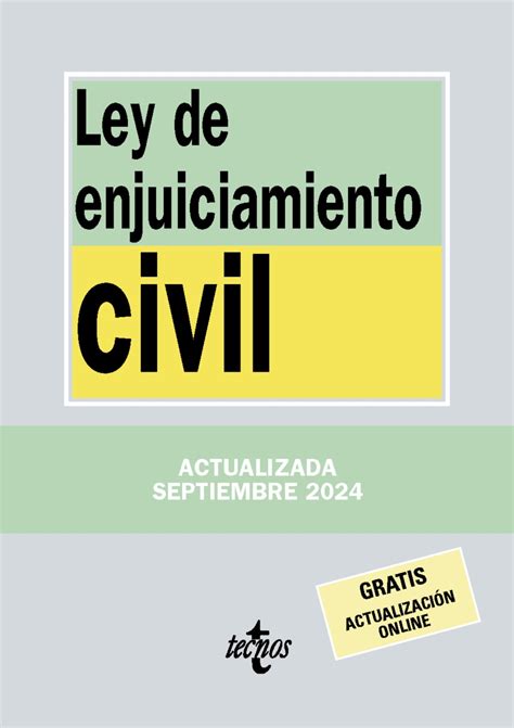 Libro Ley De Enjuiciamiento Civil 9788430991082 Colmenero Guerra