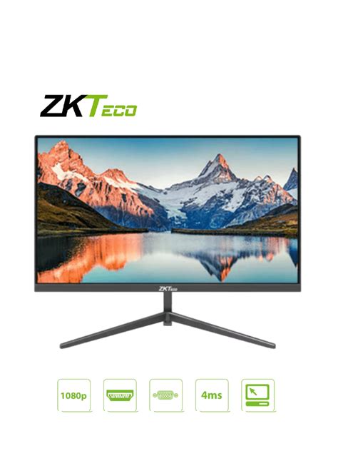 Monitor Especializado Para Video Vigilancia De Pulgadas Zkteco