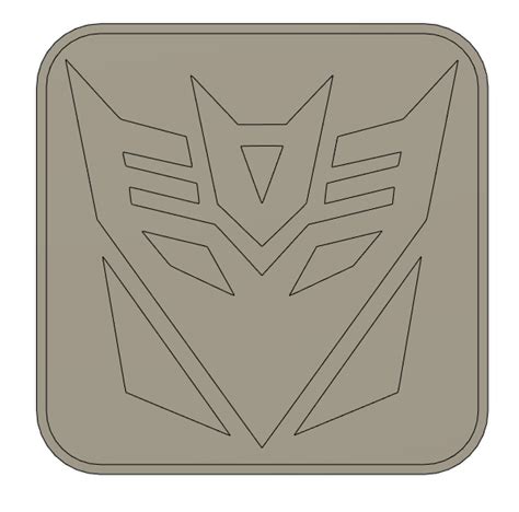 Decepticon Coaster by Cornerstone 3D | Download free STL model ...