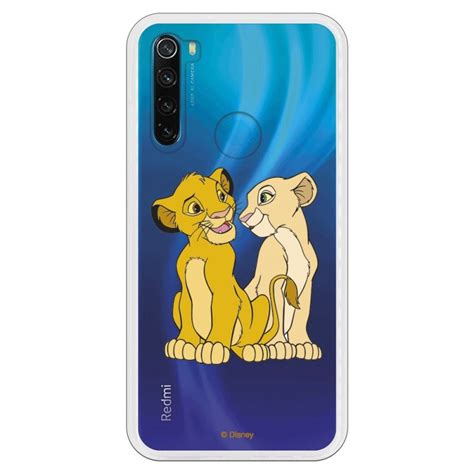 Funda Para Xiaomi Redmi Note 8 2021 Oficial De Disney Simba Y Nala