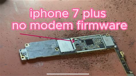 Iphone 7 Plus No Modem Firmware No Imei No Service YouTube