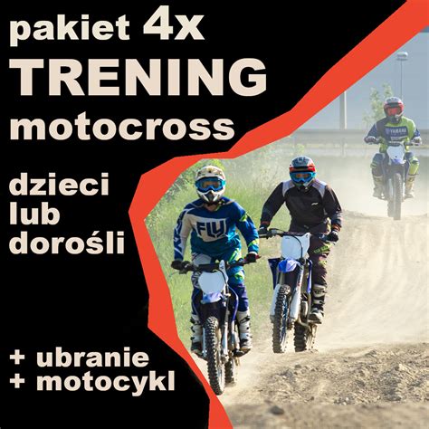 Szkolenia motocyklowe Pakiet 4 treningów motocykl w cenie