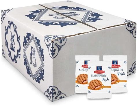 Daelmans Stroopwafels Midi Caramel Wafers 150 X 15 Grammes Dans Une