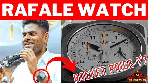 Annamalai Rafale Watch Why So Costly Limited Edition Bell And