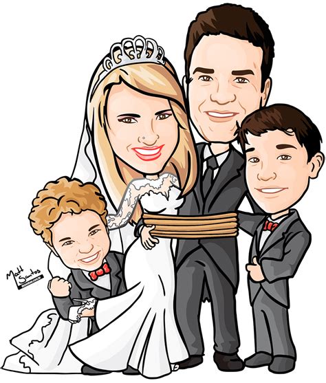 Desenha Caricaturas Caricatura De Noivos Para Casamento E Formatura