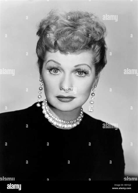 Lucille Ball 1958 Stock Photo Alamy