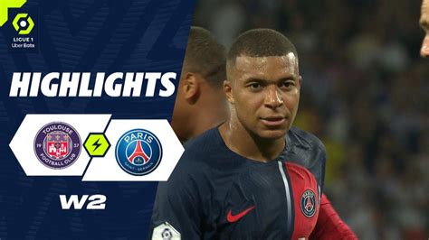 Toulouse Fc Paris Saint Germain Highlights Tfc Psg