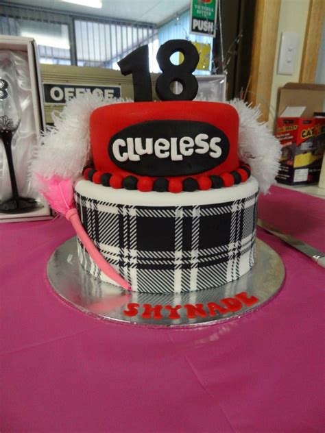 Shynades Clueless Theme Birthday Cake