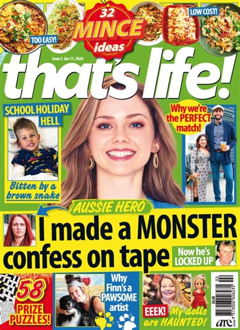 Thats Life Australia Issue 2 January 11 2024 Free Magazines