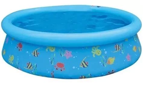 Piscina Infantil 500 Litros Estampa Divertida Bel Fix Parcelamento