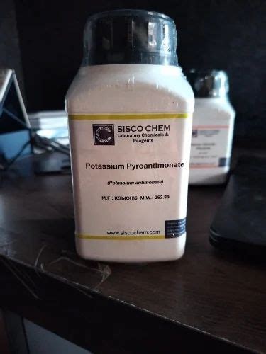 Potassium Pyroantimonate At Rs 100kg Potassium Pyroantimonate In Ahmedabad Id 2854222736088