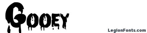 Gooey Font Download Free Legionfonts