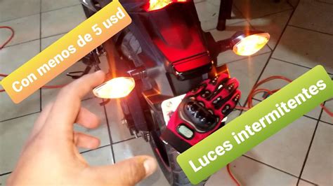 Como Instalar Luces Intermitentes En Honda Cb F Tutorial I Ramm