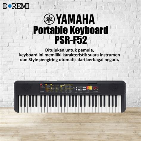 Jual Yamaha Portable Keyboard Psr F Psr F Psr F Indonesia