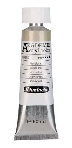 Tinta Acrílica Schmincke Akademie 60ml 657 Pebble Grey Frete grátis