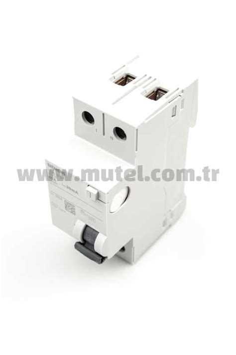 Siemens 40A 30MA 2 Faz Kaçak Akım Rolesi 5SV5314 6 Mutel