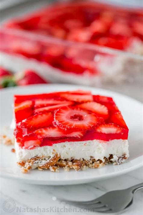 Strawberry Pretzel Salad Recipe Video