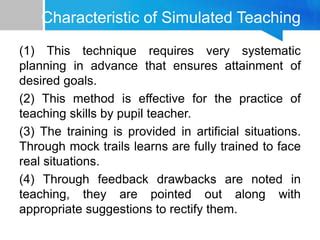 Simulated Teaching PPT