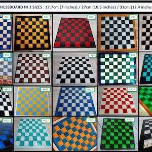 Custom Colors Chess Set With Chess Board or Without Size of King 7cm 2. ...